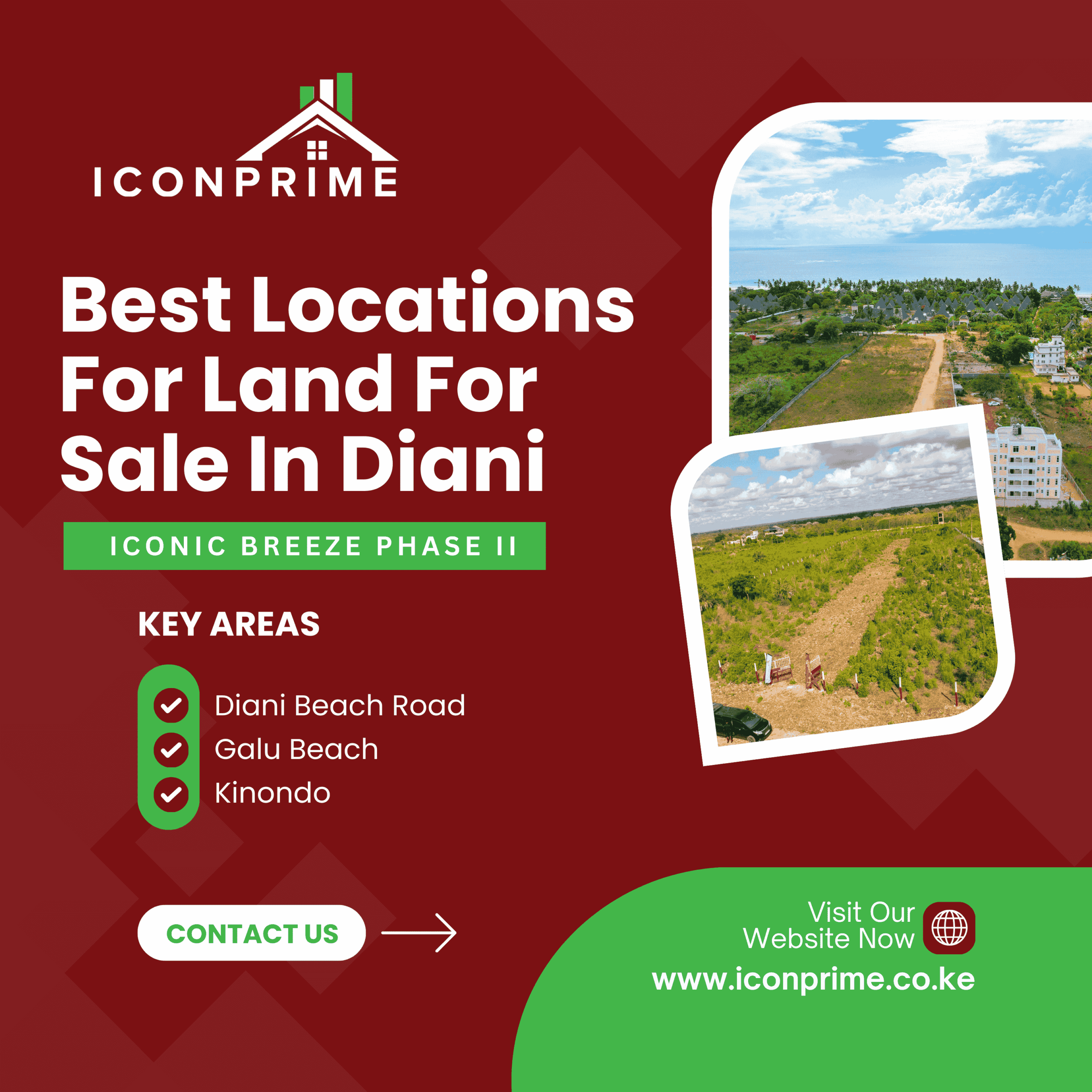 Best Locations for Land for Sale in Diani